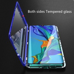 Huawei P30 pro Schutzhülle Tasche Flip Case Cover Gehärtetes Glas