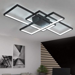 LED Deckenlampe Deckenleuchte Wohnzimmer Modern Quadrat Deckenleuchte