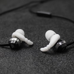 Ohrstöpsel Ohrstöpseln Ohrbügel EarPlugs 3 Paar Aufsatz Silikon weiß