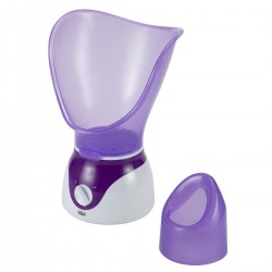 Gesichtsdampfer Gesichtspflege Inhalator Porenreiniger Steamer violett