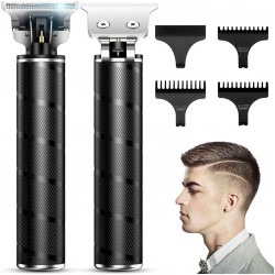 Haarschneidemaschine Haarschneider 1 2 3 mm Kämme Kabellos T-Blade Trimmer USB Elektrisch Langhaarschneider Herren Kinder Bartschneider Haartrimmer