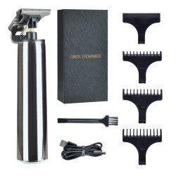 Haarschneidemaschine Bartschneider Herren Elektrisch Barttrimmer Wiederaufladbar LED-Anzeige Präzisions Haarschneider für Friseure