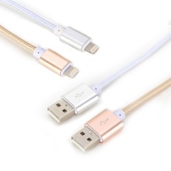 Datenkabel für iPhone 6 Plus/6 /5/5S/6s Lightning USB Kabel 2Pack Nylon