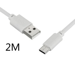2m USB C Kabel Ladekabel USB-C auf USB Kabel, USB C Fast Charge Schnellladekabel Typ C Ladekabel für Samsung Galaxy Huawei HTC Xiaomi Sony