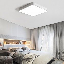 24W LED Deckenleuchte Dimmbar Deckenlampe mit Fernbedienung  Lichtfarbe und Helligkeit einstellbar IP44 Wasserdichte Wohnzimmerlampe Schlafzimmerlampe Kinderzimmerlampe