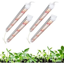 T8 Pflanzenlampe 4er Pack LED Grow Lampe Pflanzenlicht für Zimmerpflanzen Hydroponic