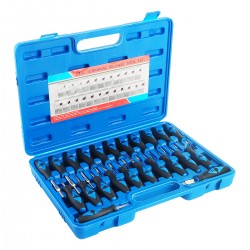 Entriegelungswerkzeug Auspinwerkzeug ISO Stecker 23tlg KFZ mit Koffer