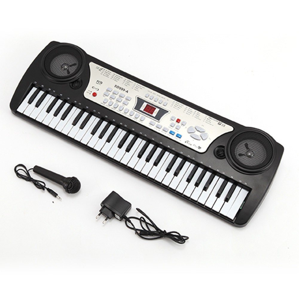 Mikrofon 54 Tasten NEU Kinder Piano Keyboard Spielzeug Klavier Musikinstrument 
