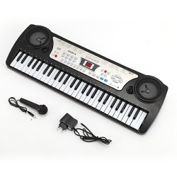 Keyboard 54 Tasten mit Mikrofon Aufkleber für die Klavier E-Klavier