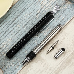 Kugelschreiber Stift Multifunktions Flaschenöffner Werkzeug 8 in 1 Pen