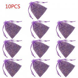 10 x Lavendelsäckchen Duftsäckchen mit Lavendelblüten als Mottenschutz zum Entspannen und Schlafen