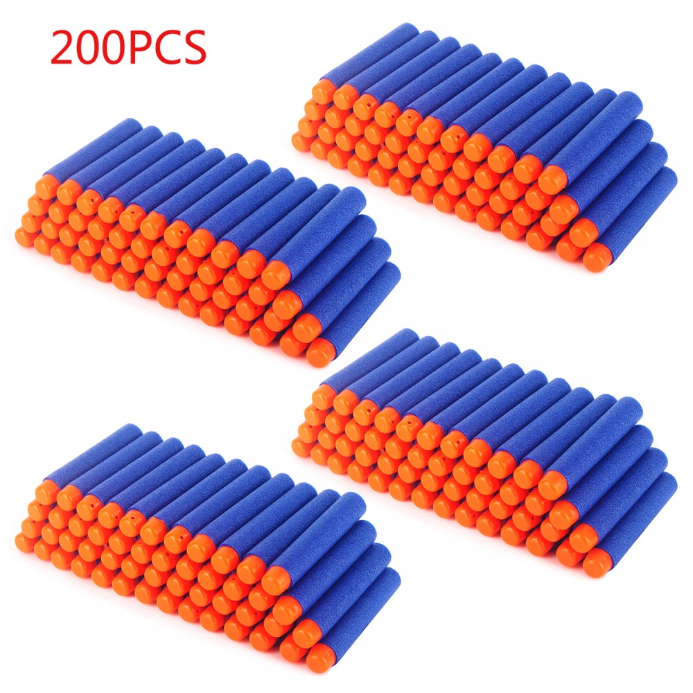 Refill Pfeile Bullets Darts Blau Patronen  für diverse Spielzeugblaster 200 St 