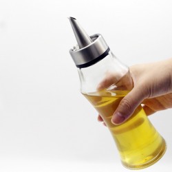 Öl Flasche Ölbehälter Ölflasche Liquid Zutatenspender Edelstahl