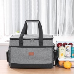 Kühltasche Picknicktasche faltbar Eistasche Mittagessen Isoliertasche Lunchtasche für Büro Camping Outdoor Reisen