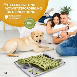Schnüffelteppich für Hunde Extrem das Intelligenzspielzeug für Hunde jeder Größe