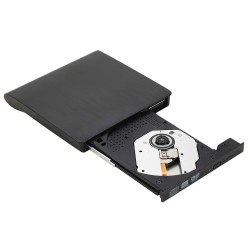 USB 3.0 Tragbar Slim Externes CD/DVD Laufwerk Brenner für Laptop