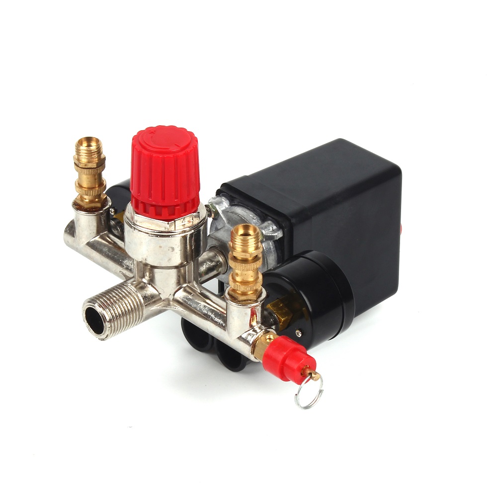 Druckregler Druckschalter  Luftdruck Ventil für Kompressor Kompressorschalter 