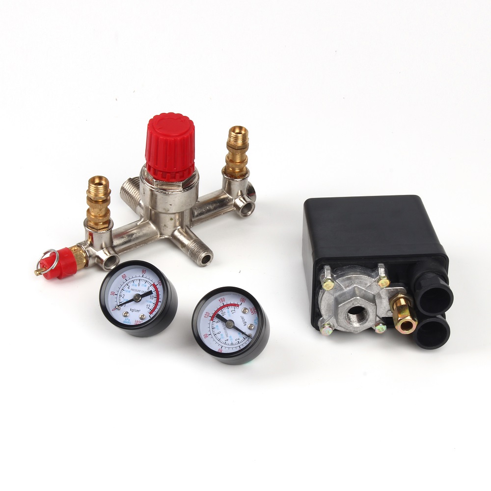 Druckregler Druckschalter  Luftdruck Ventil für Kompressor Kompressorschalter 