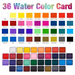 Aquarellfarbkasten Aquarell Farben Set 36 Wasserfarben Farbenset