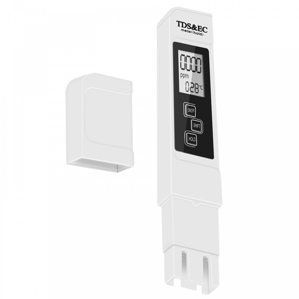 Tragbar Digital TDS Meter Messgerät Wassertester Wasser Wert EC Tester Chlor LCD 